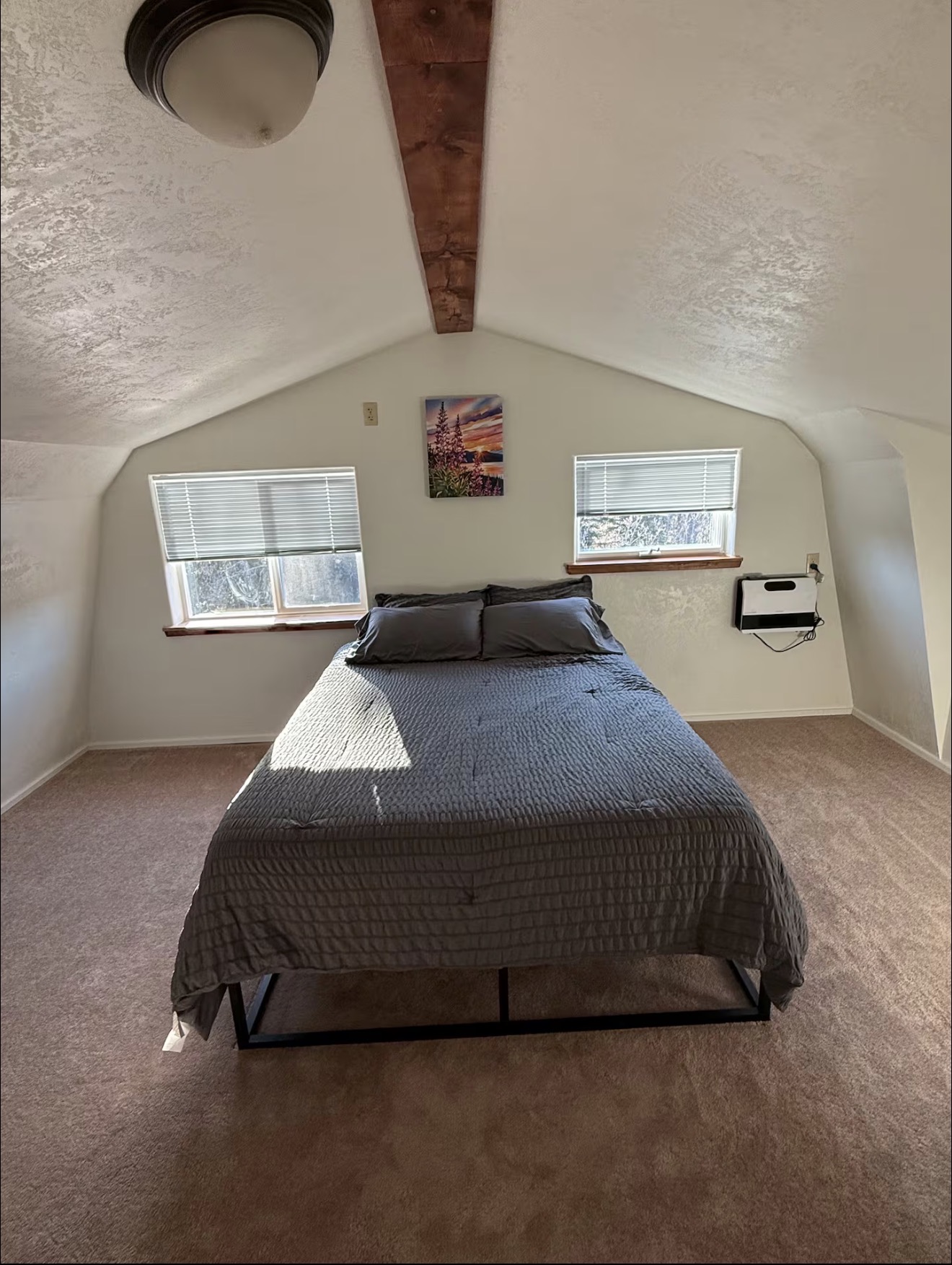 Master bedroom at Midnight Sun Bed & Breakfast